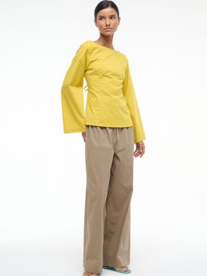MINA TOP | CHARTREUSE