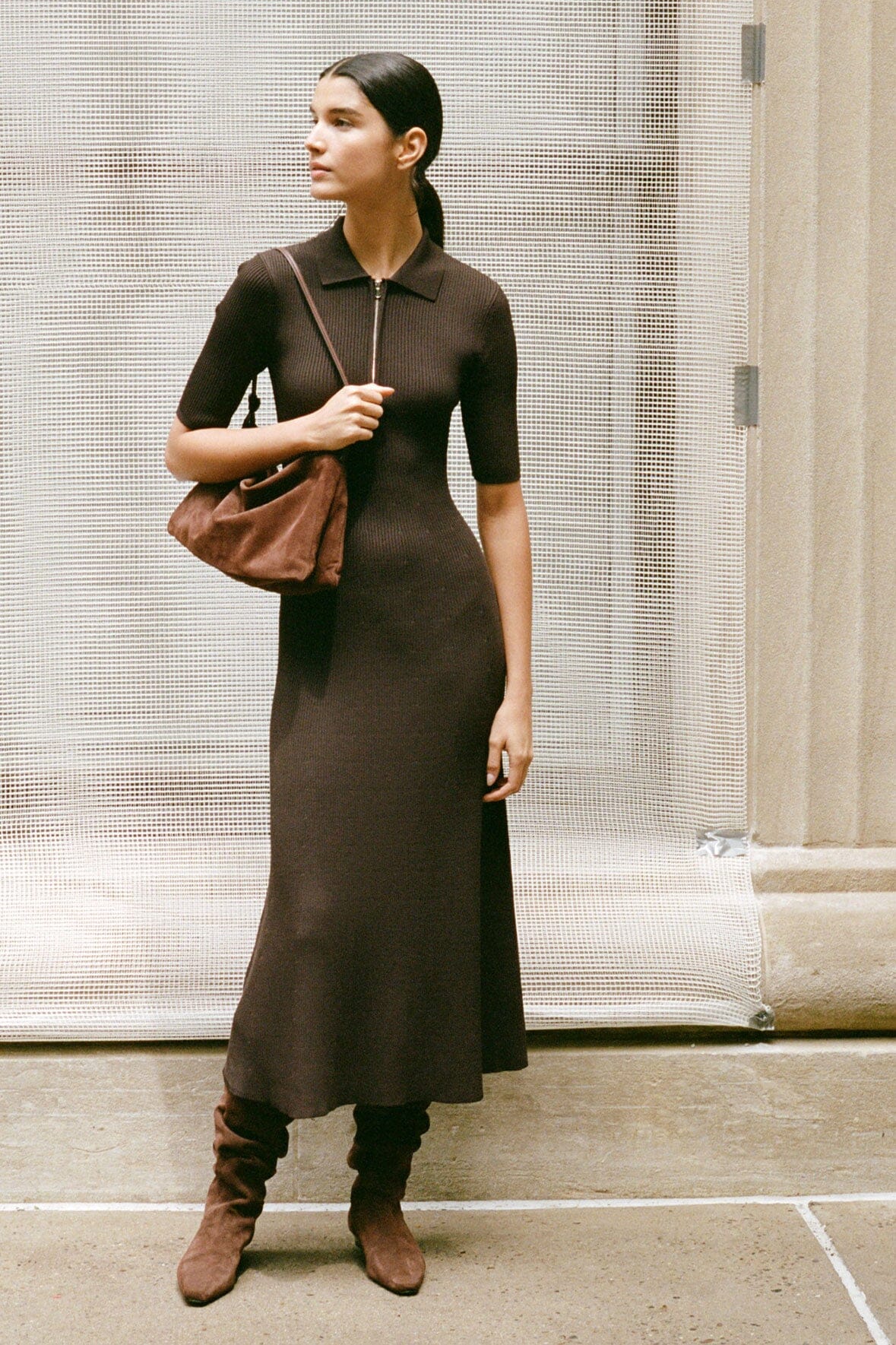 WALLY SHOULDER BAG | MAHOGANY - Image 7