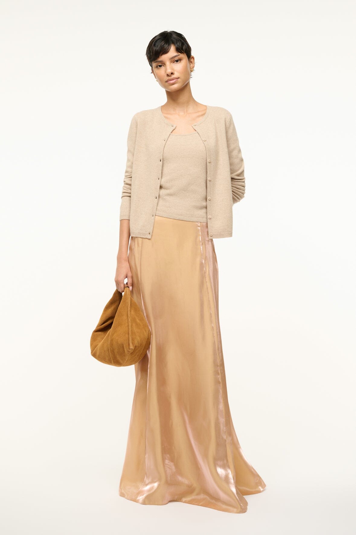 MINI RONNIE BAG | TAN SUEDE - Image 6