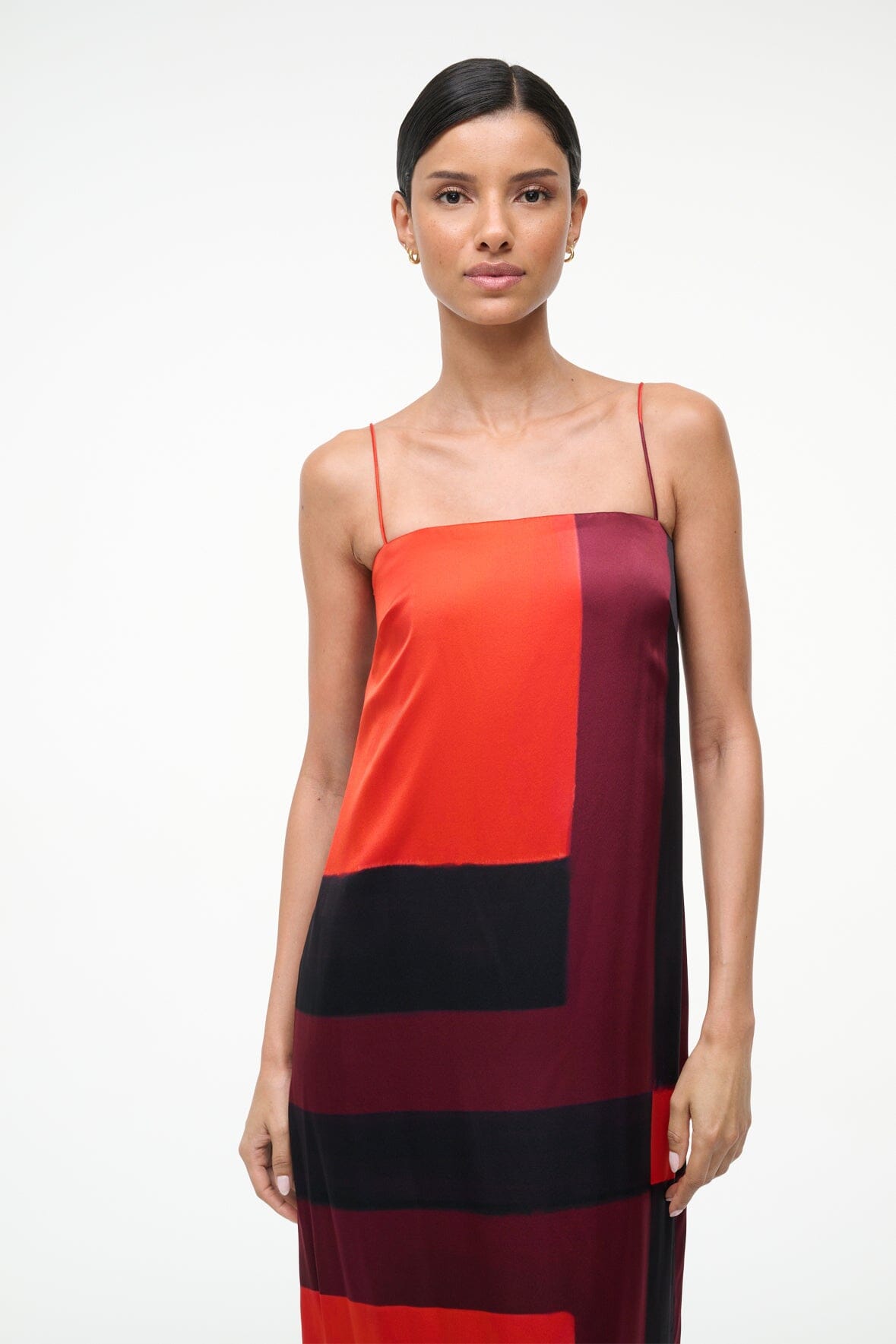 MAE SILK DRESS | RUBY PRISM - Image 4