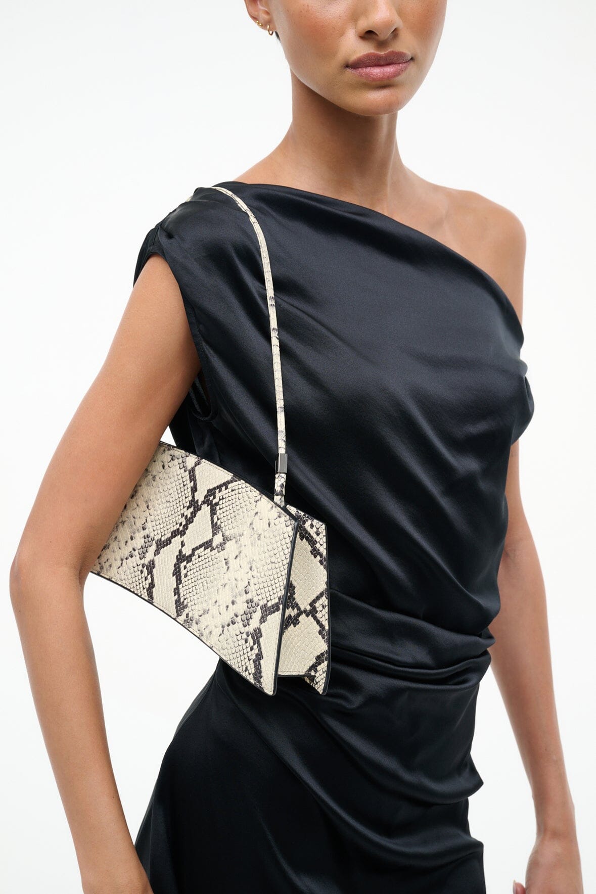 COCO SHOULDER BAG | WHITE SNAKE - Image 2