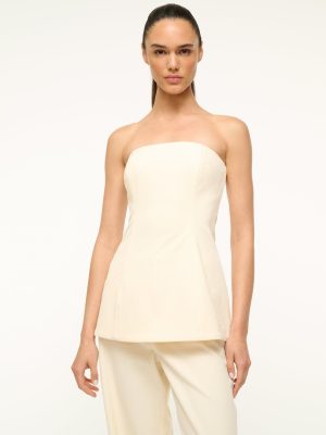 SILVIA TOP | ECRU