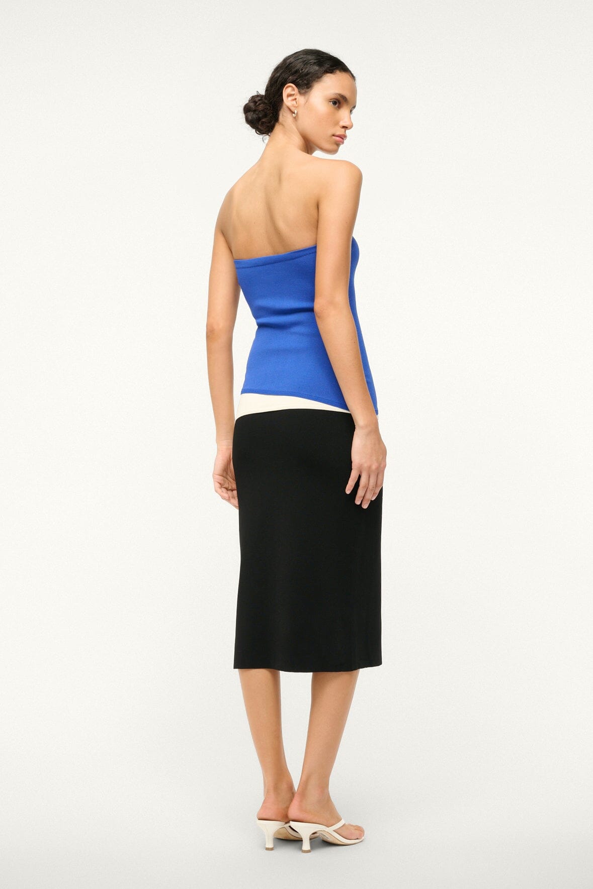 LA SERENA DRESS | DEEP SEA BLACK IVORY - Image 3