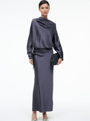 PHOEBE SILK DRESS | NOCTURNE