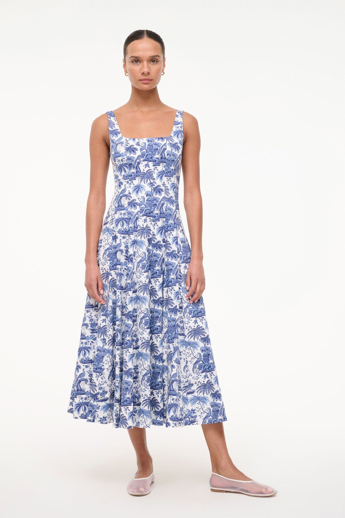 WELLS DRESS | BLUE TOILE - Image 5