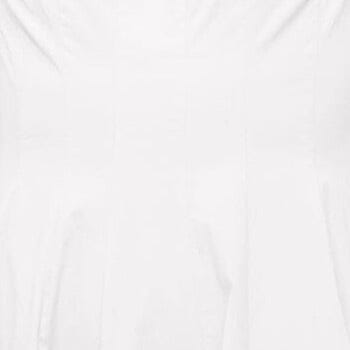 SHORT SLEEVE WELLS DRESS | WHITE - Image 6