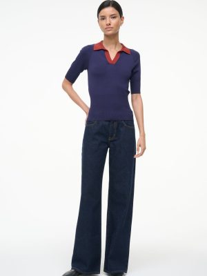 GENE TOP | NAVY SANGRIA