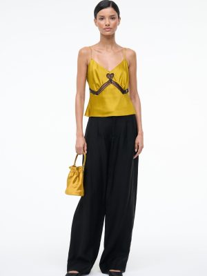TERRA SILK TOP | TURMERIC