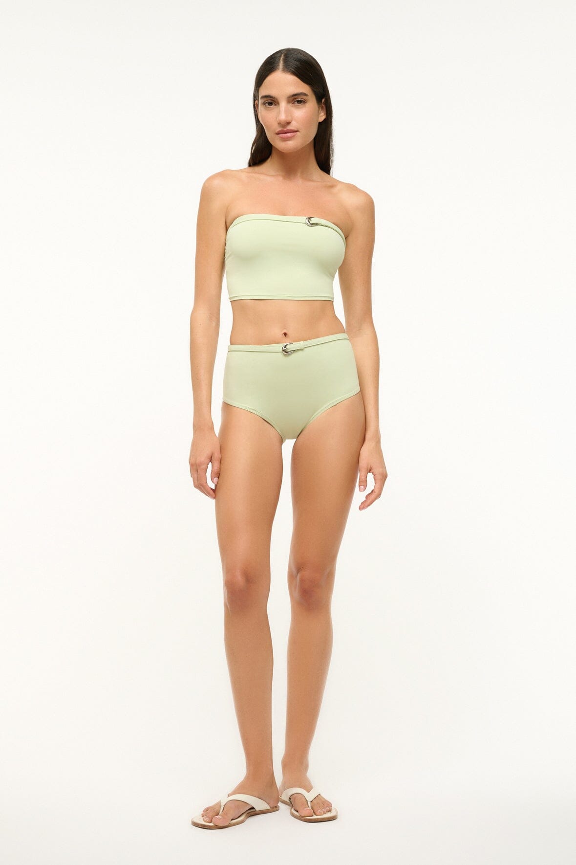 JUNO BIKINI TOP | PALE JADE - Image 3