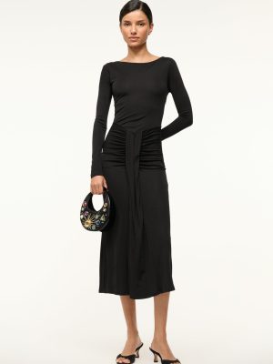 GRES DRESS | BLACK
