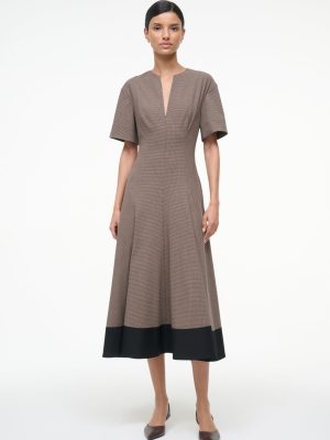 FRANCES DRESS | HOUNDSTOOTH