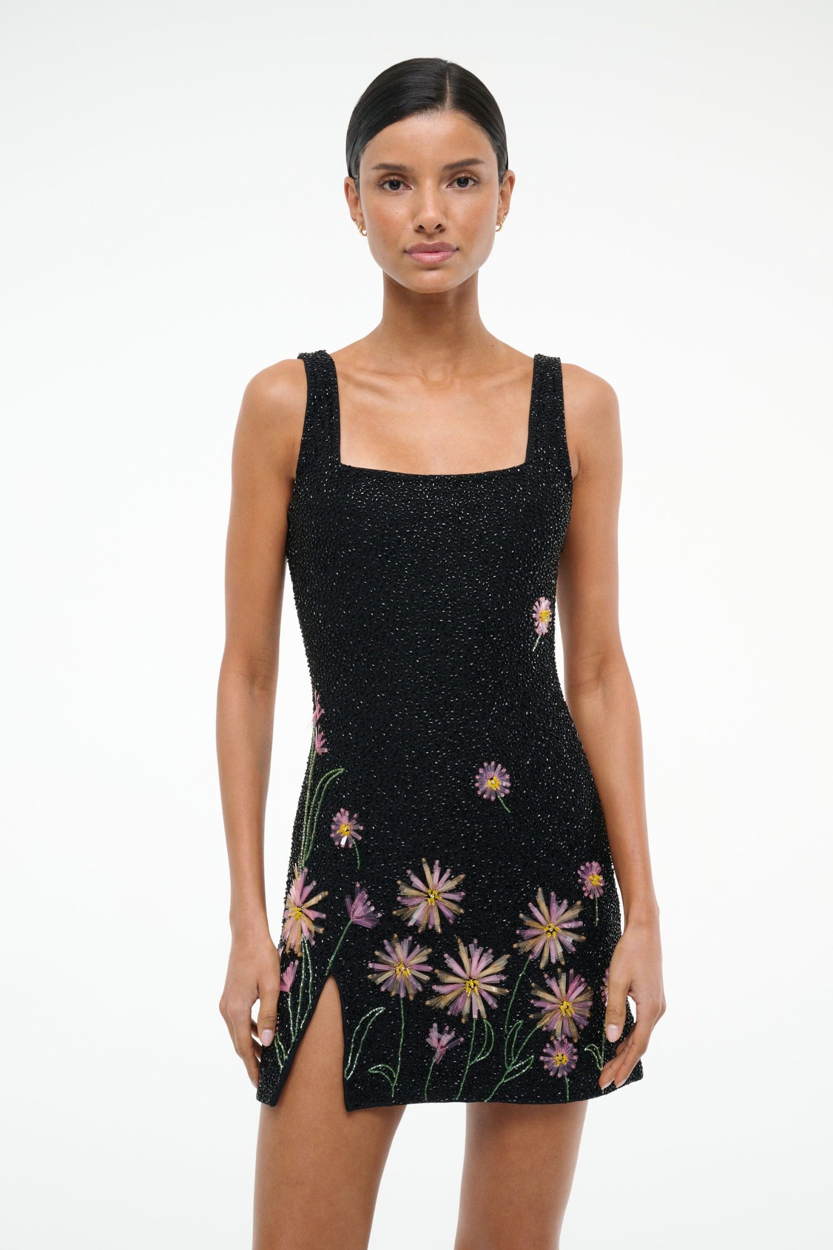 LE SABLE DRESS | DAHLIA DAYDREAM BLACK - Image 4