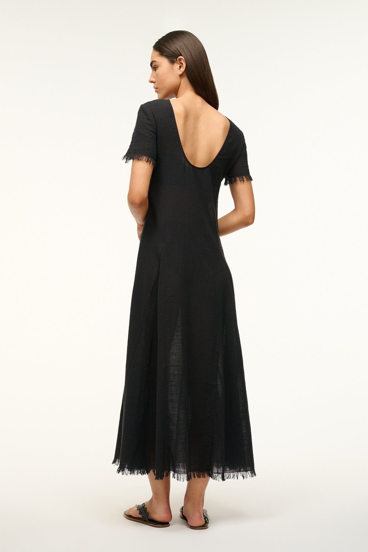 LE HAVRE COVERUP DRESS | BLACK - Image 2