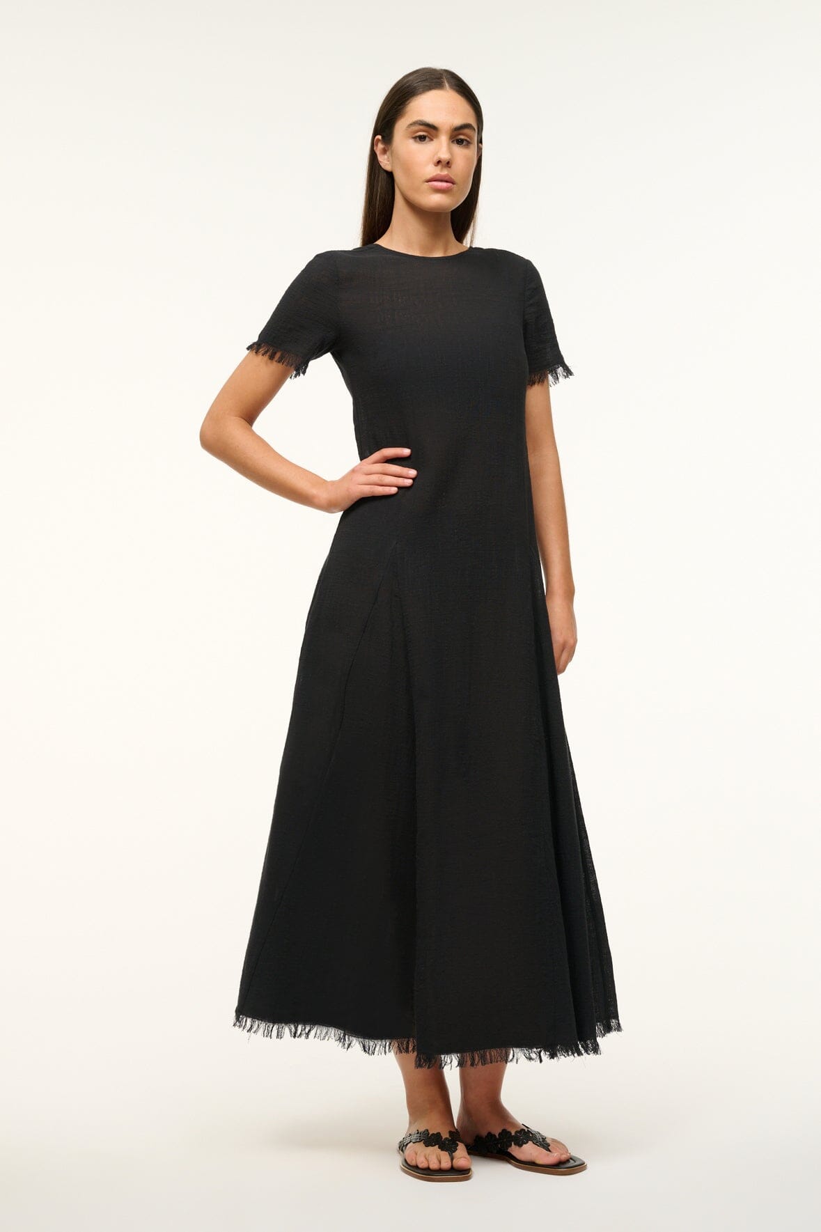 LE HAVRE COVERUP DRESS | BLACK - Image 3