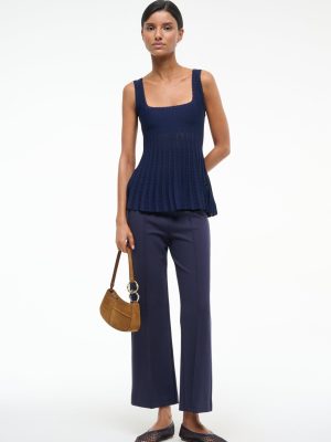 ELLEN TOP | NAVY