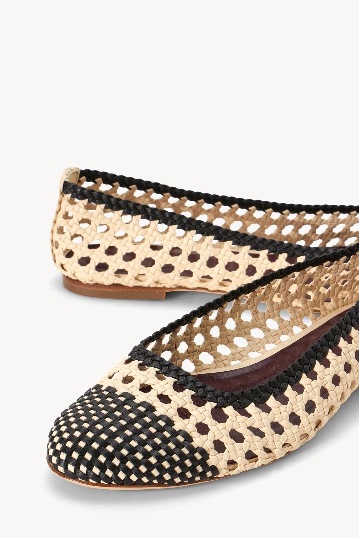 NELL CROCHET BALLERINA | CREAM BLACK - Image 7