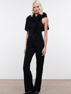LEO HIGH RISE JEAN | BLACK
