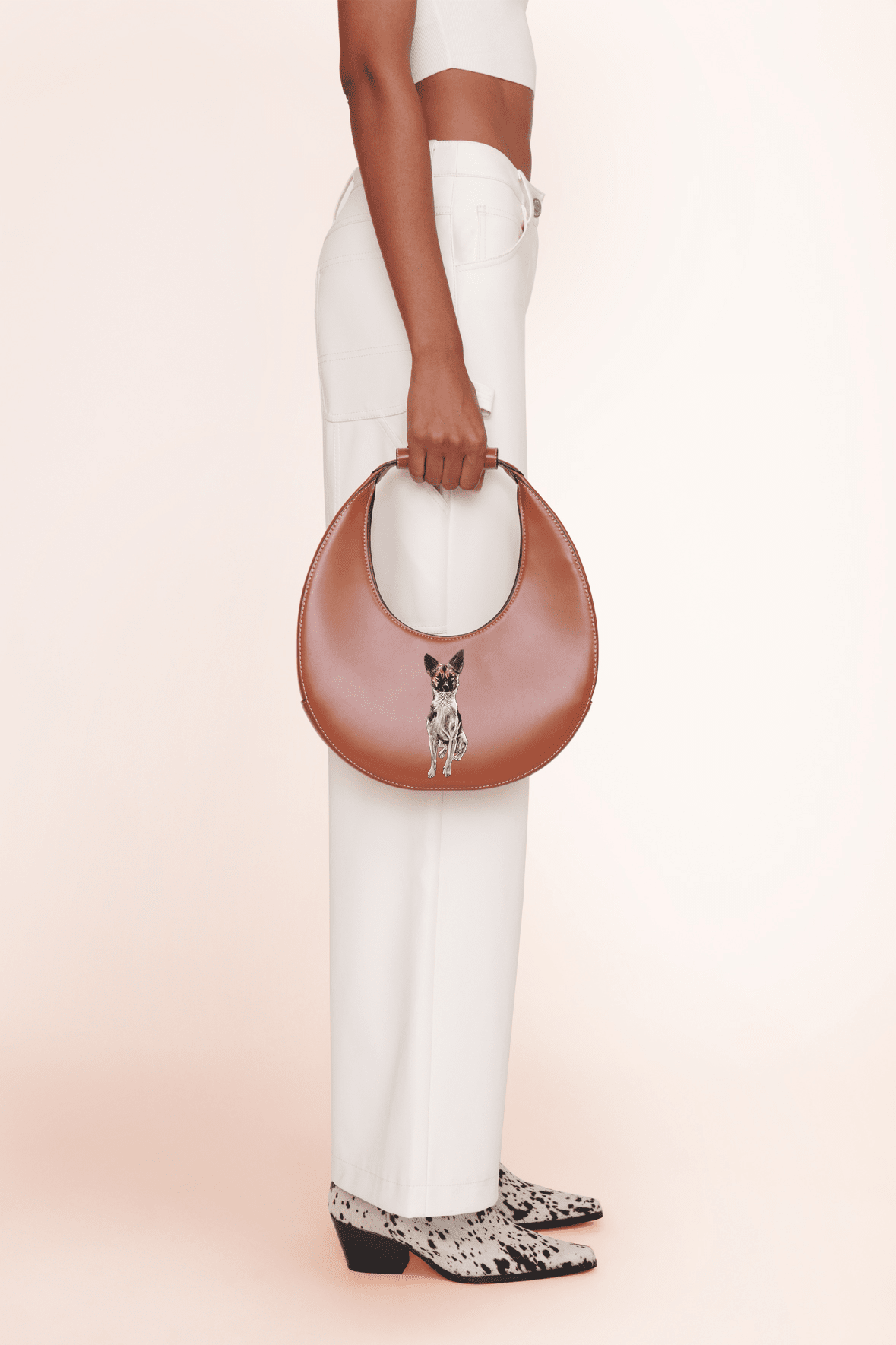 CUSTOM MOON BAG | TAN - Image 3
