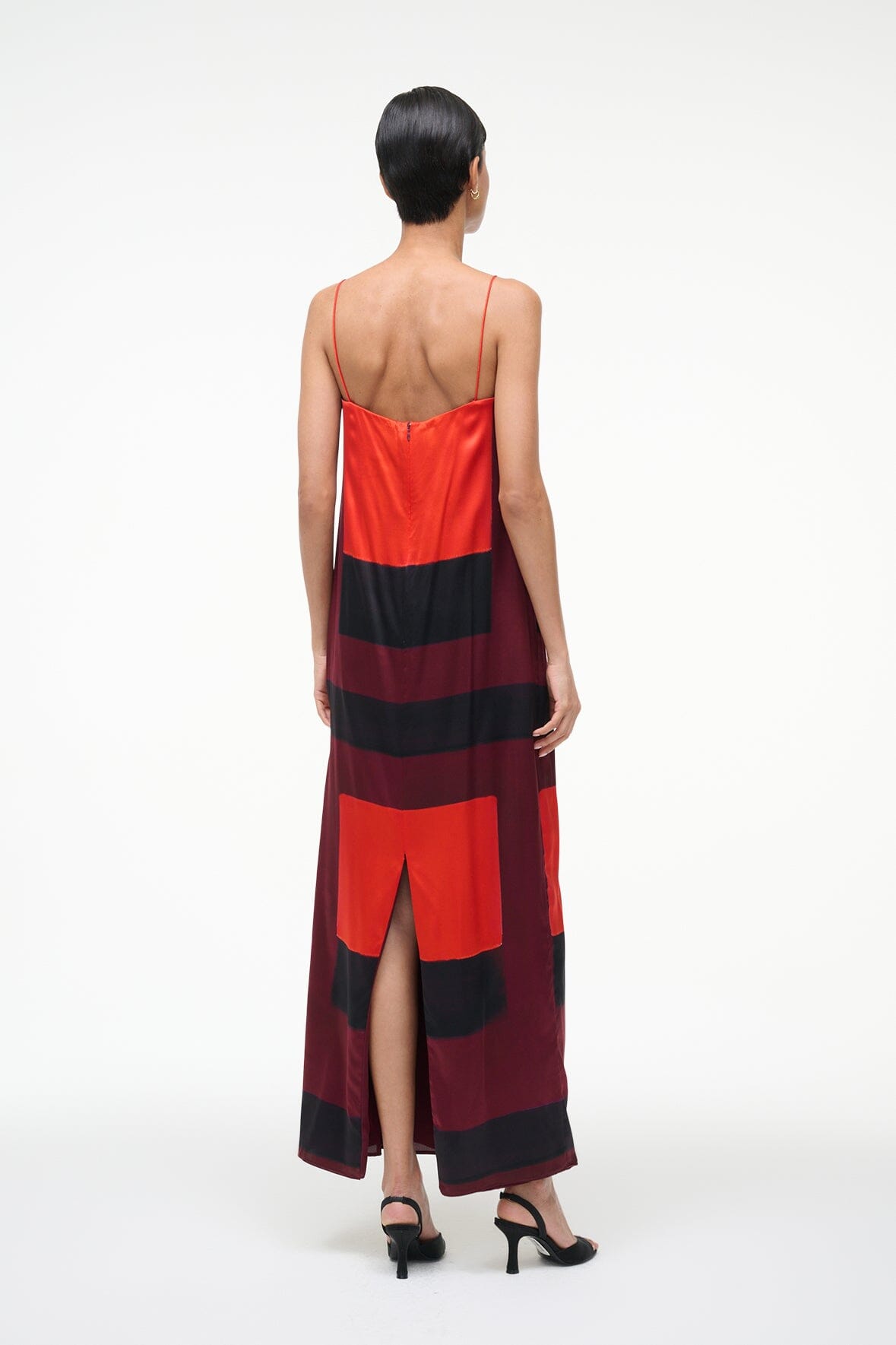 MAE SILK DRESS | RUBY PRISM - Image 3