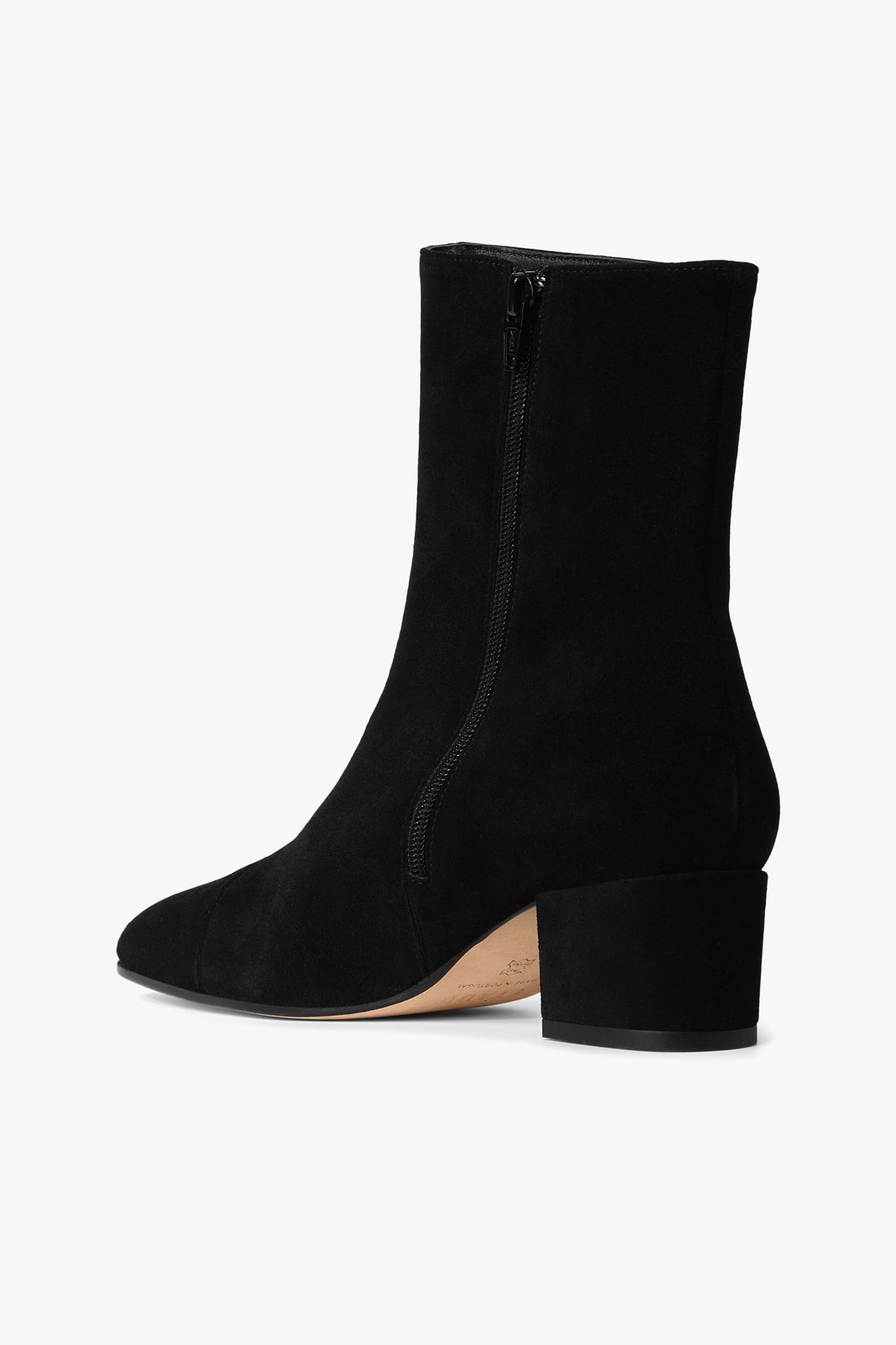 AIMEE SHORT BOOT | BLACK SUEDE - Image 5