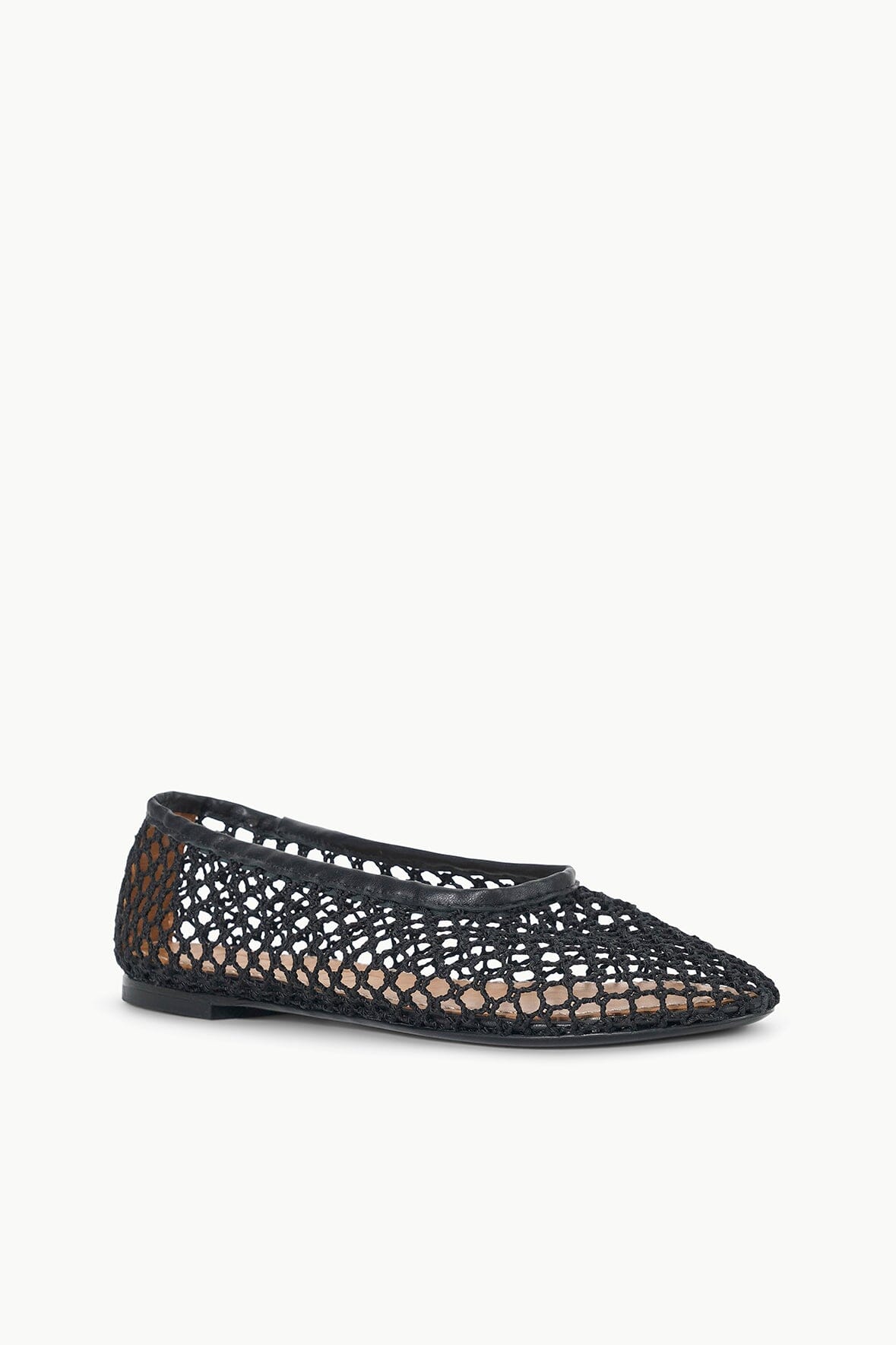 ALBA BALLET FLAT | BLACK NETTING - Image 5