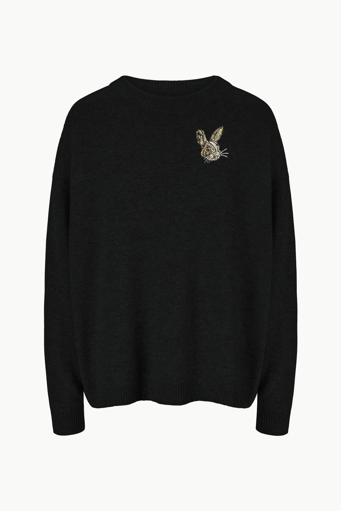 CUSTOM STAUD x C.BONZ SERRANO CASHMERE SWEATER | BLACK - Image 4