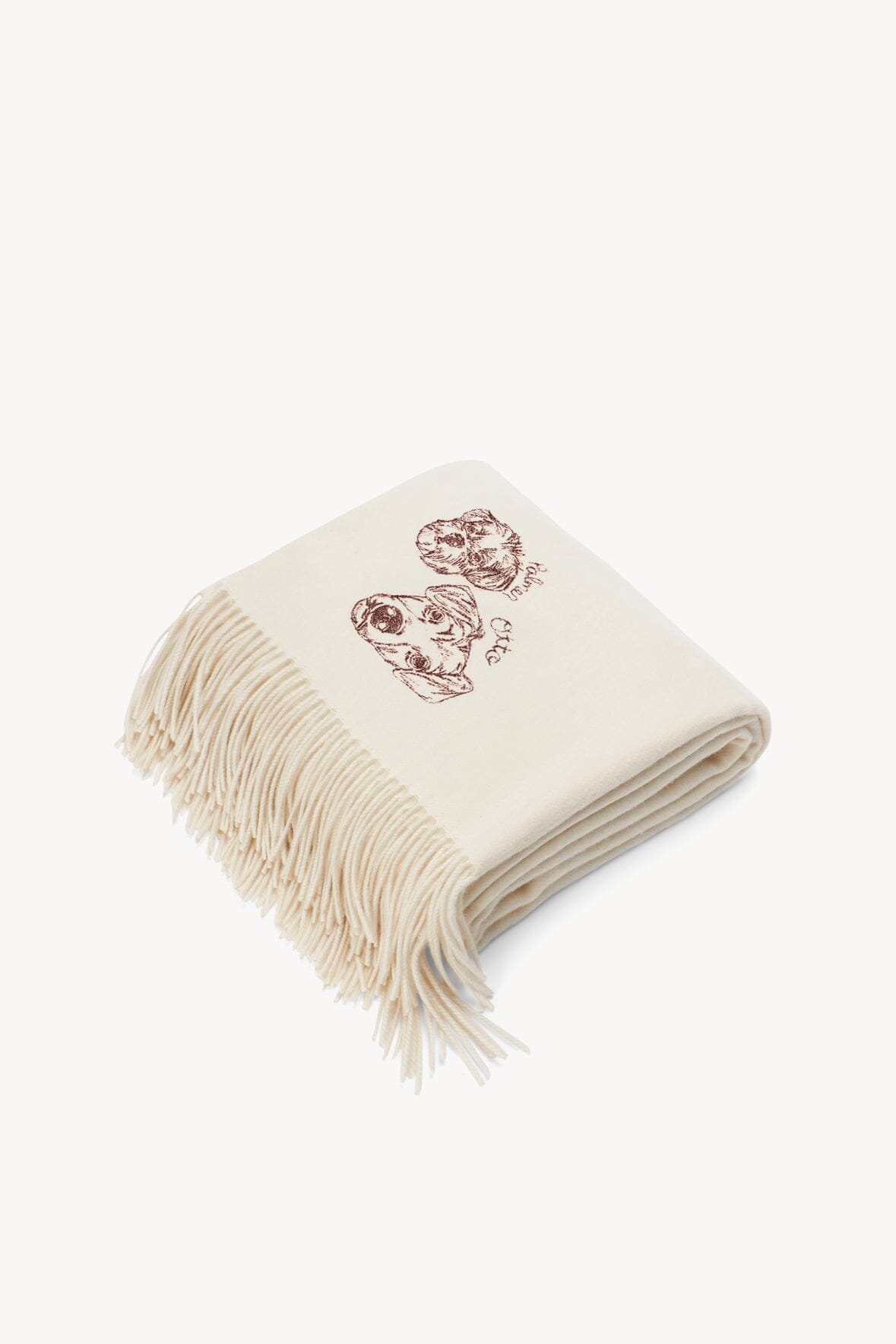 CUSTOM STAUD x C.BONZ CASHMERE BLANKET | IVORY - Image 2