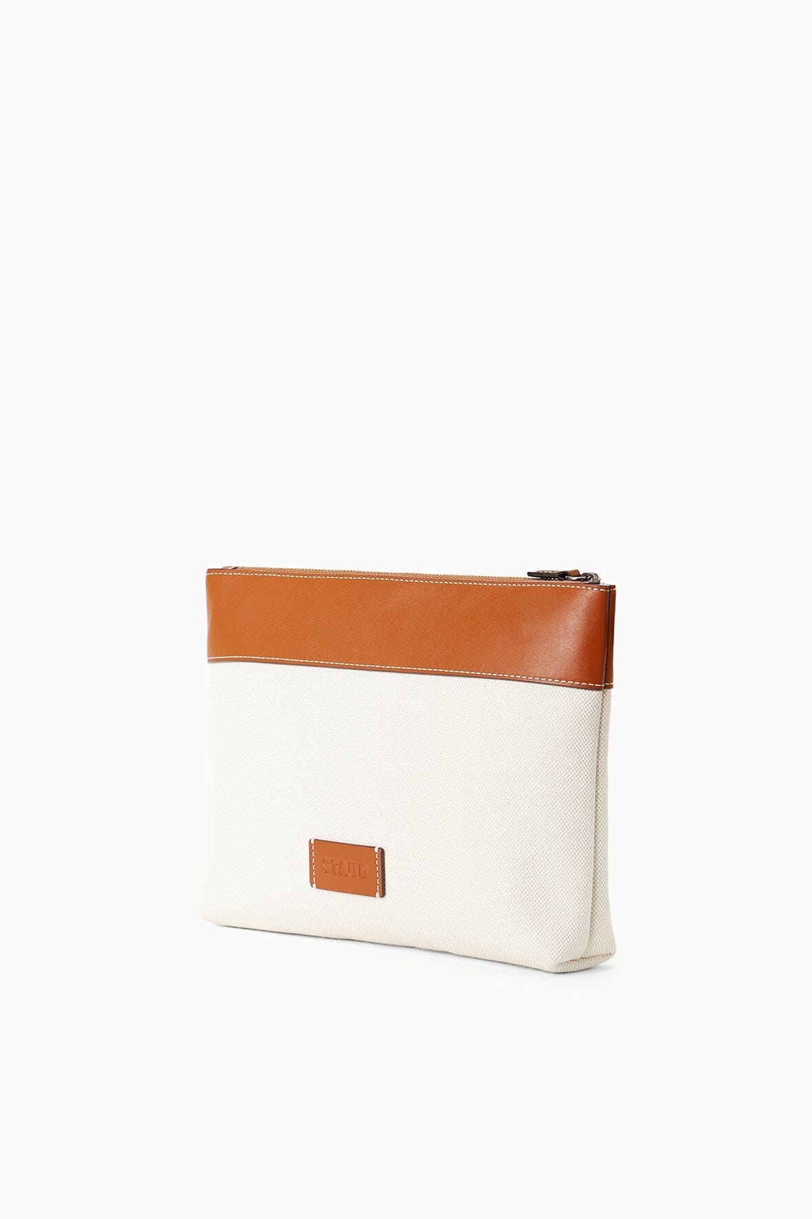 CUSTOM STAUD x C.BONZ DUCKIE ZIP POUCH | CREAM TAN - Image 4