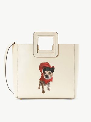 CUSTOM SHIRLEY LEATHER BAG | CREAM