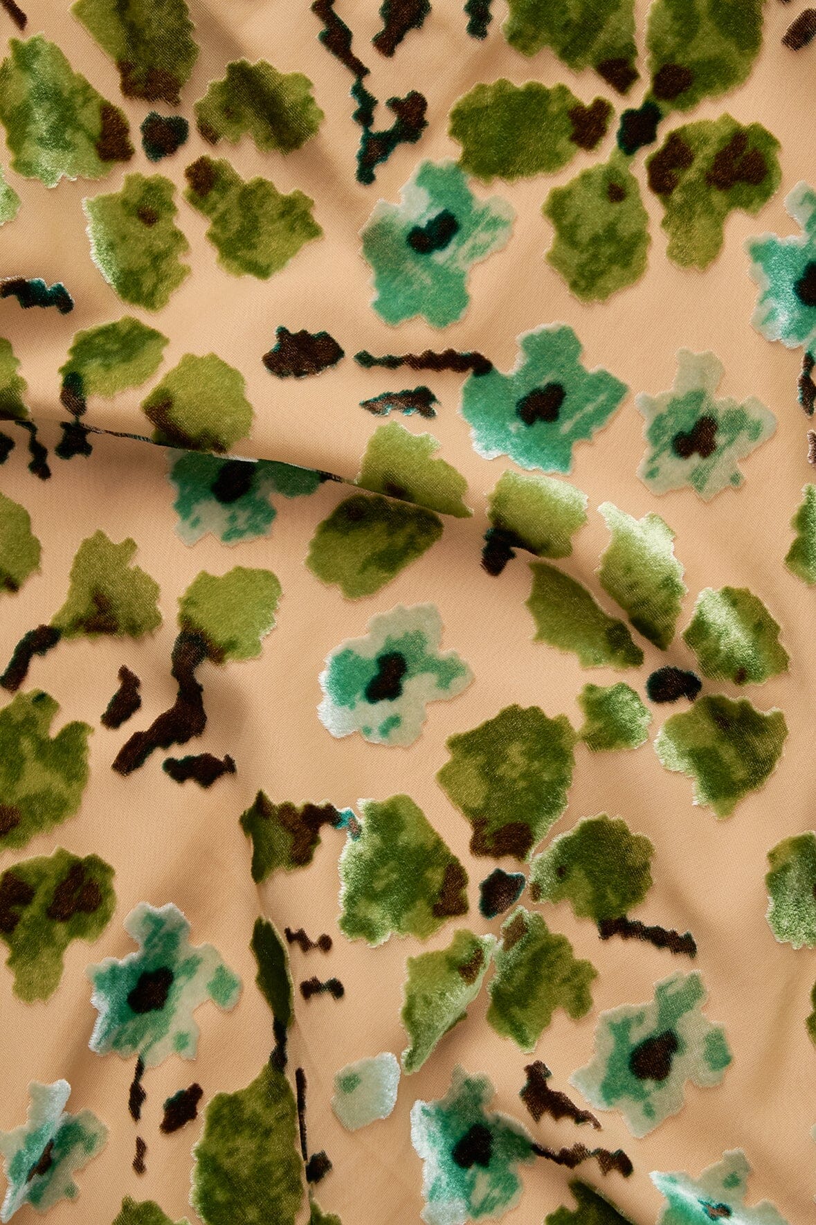 CUBISM DRESS | MOSS FLORAL TAPESTRY - Image 6