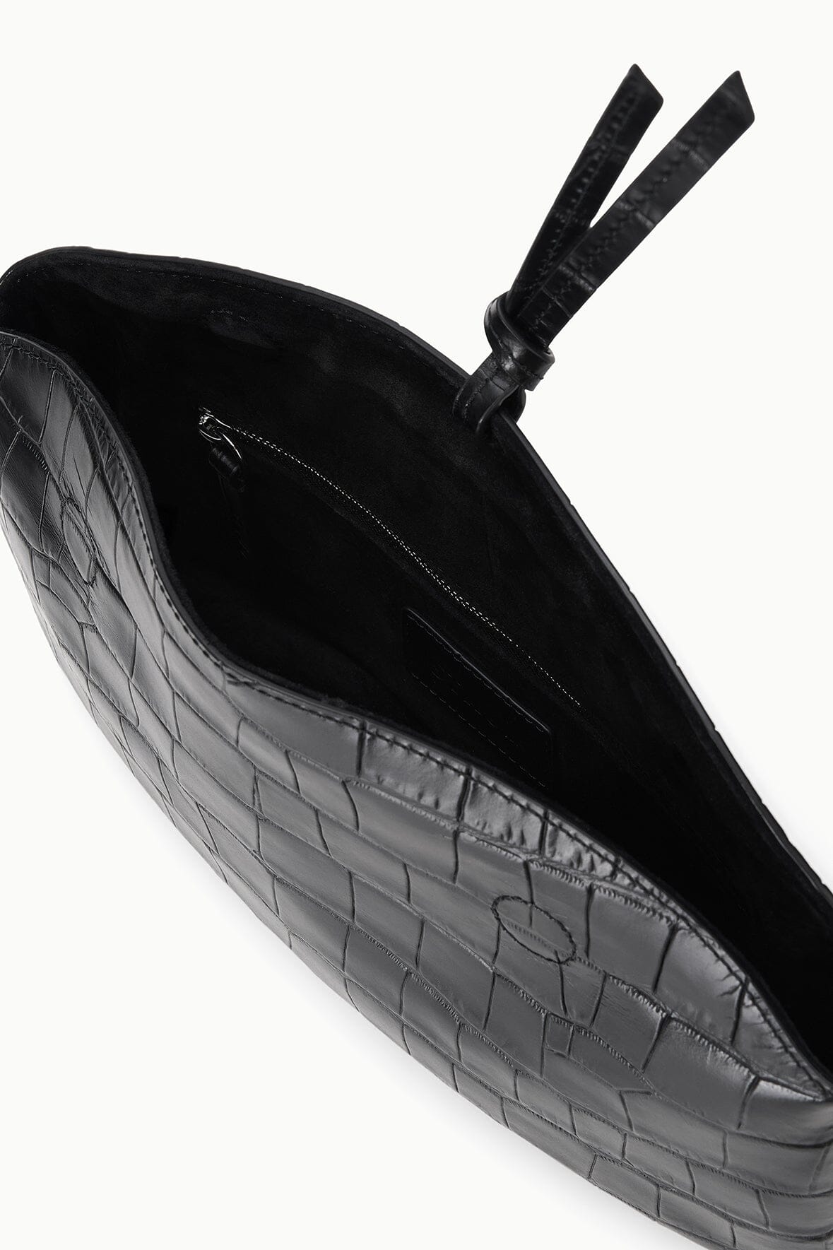 EVE CLUTCH | BLACK CROCO - Image 6