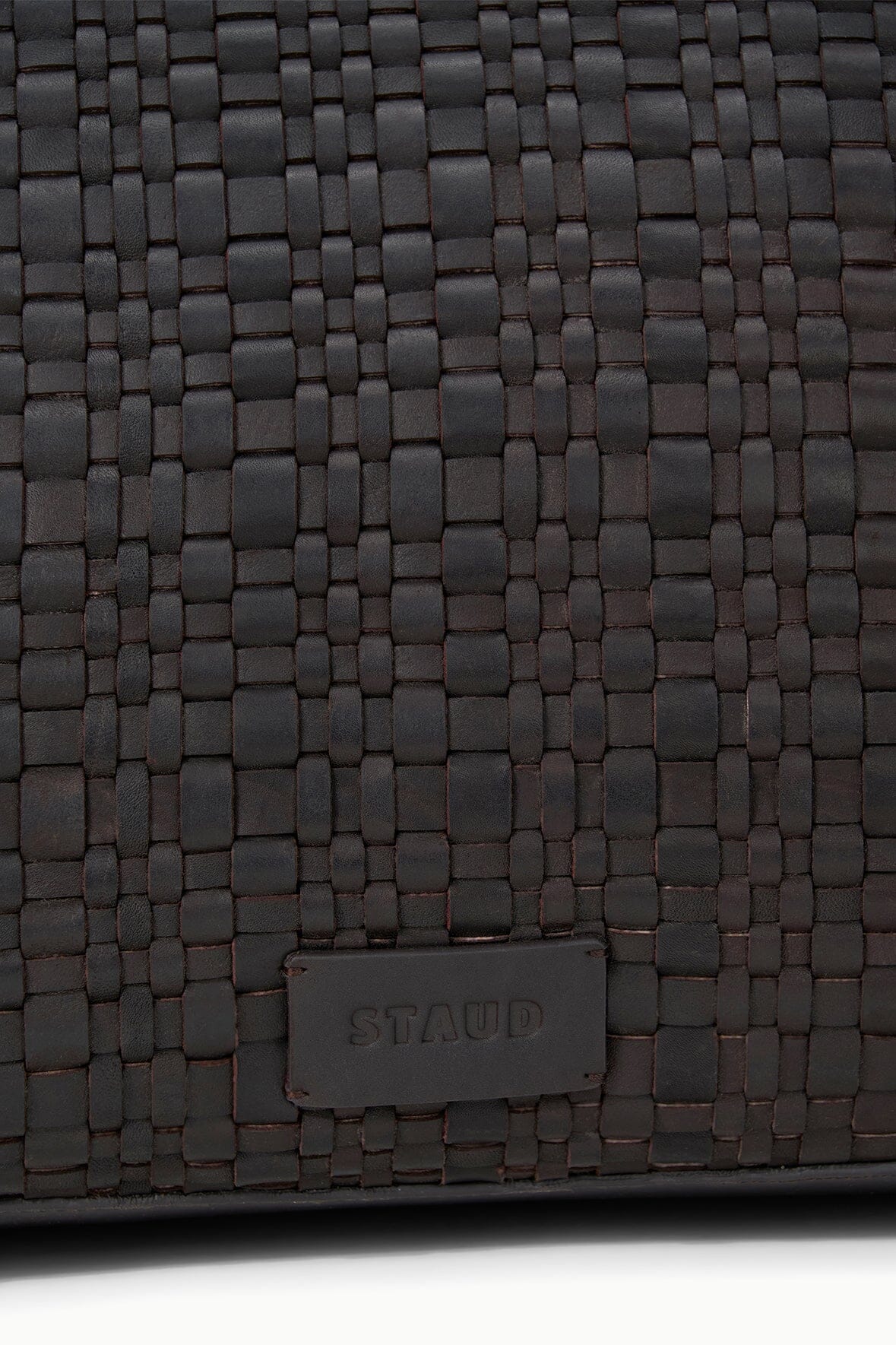 HESTER SATCHEL | ESPRESSO WOVEN LEATHER - Image 5