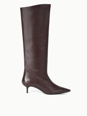 SEBASTIAN KITTEN HEEL BOOT | ESPRESSO