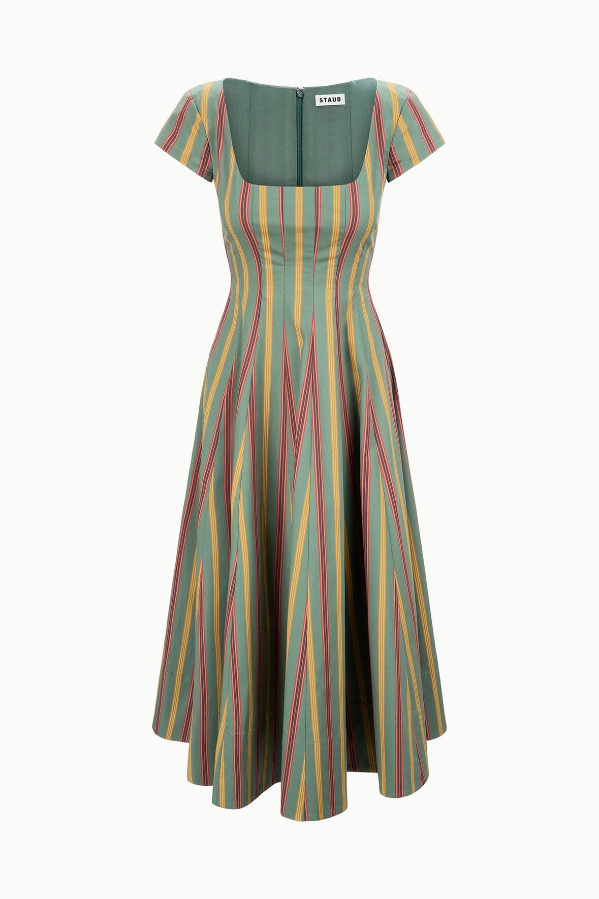 SHORT SLEEVE WELLS DRESS | TRAILBLAZER STRIPE - Image 7