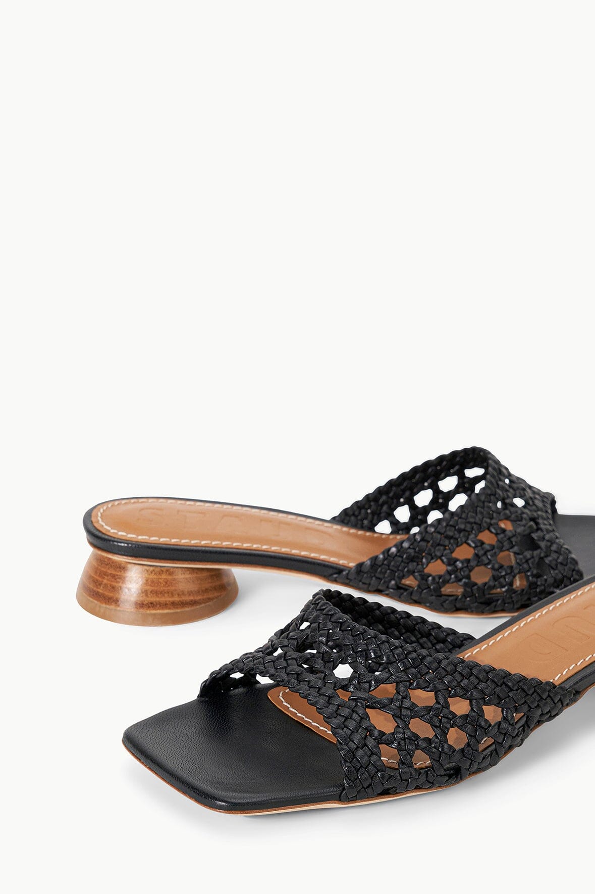 SIMONE CROCHET HEEL | BLACK - Image 4