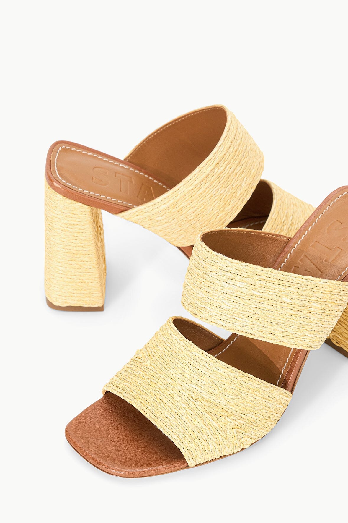 SKYLAR HEEL | NATURAL RAFFIA - Image 8