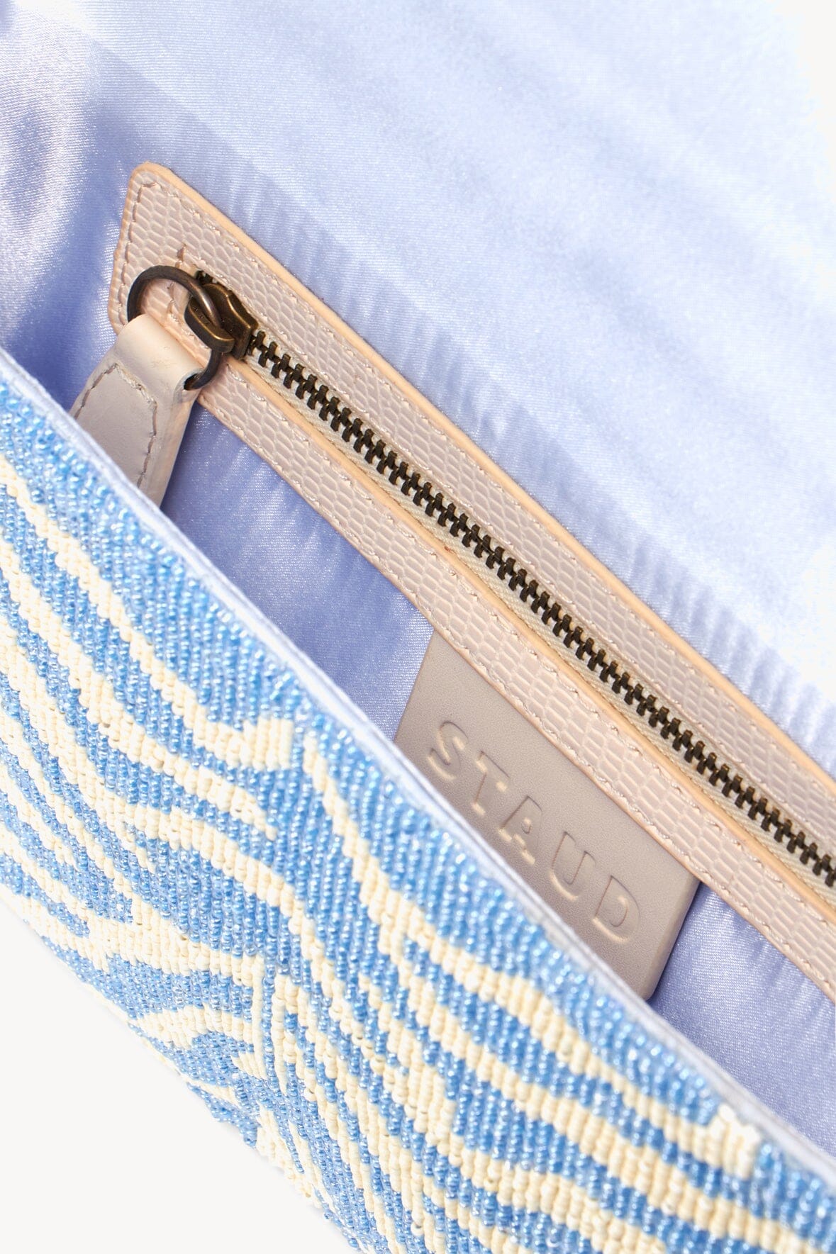 TOMMY BEADED BAG | LIGHT BLUE CREAM - Image 5