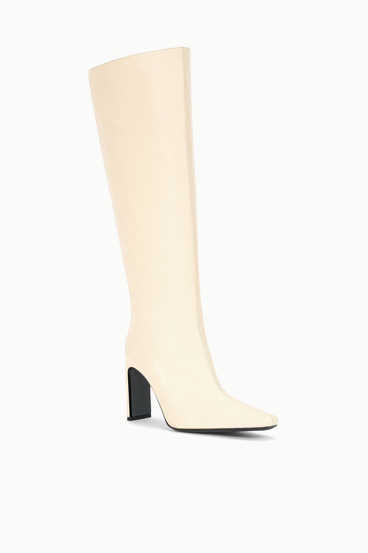 WALLY HIGH HEEL BOOT | CREAM - Image 2