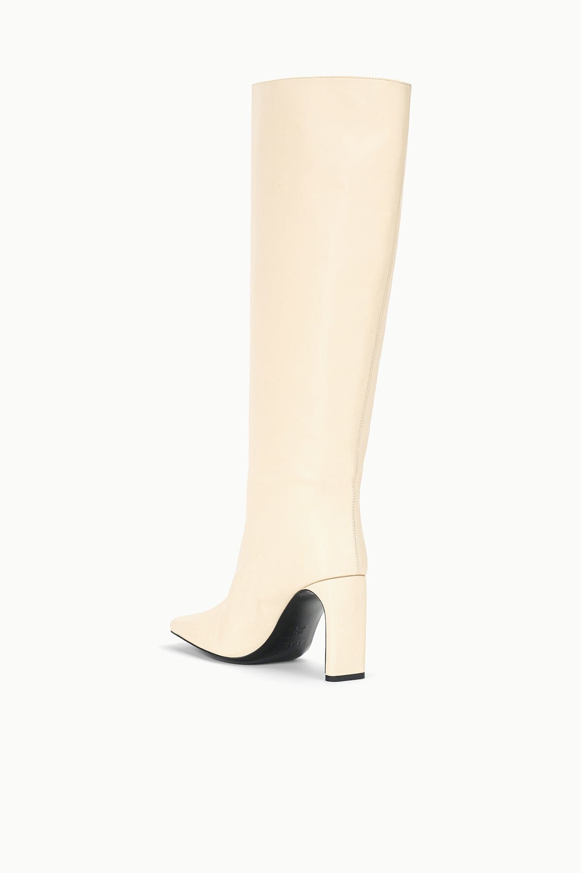 WALLY HIGH HEEL BOOT | CREAM - Image 3