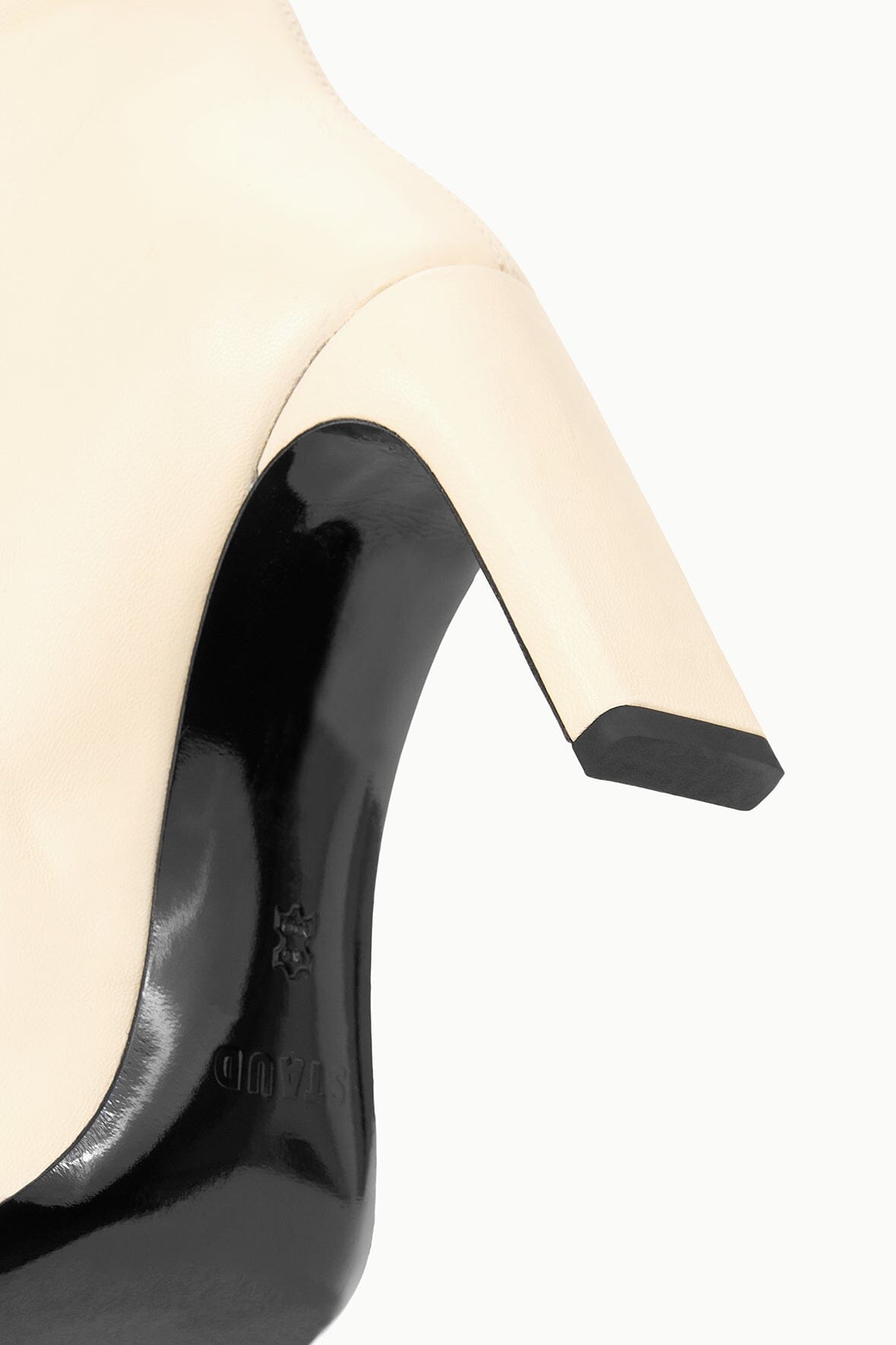WALLY HIGH HEEL BOOT | CREAM - Image 5